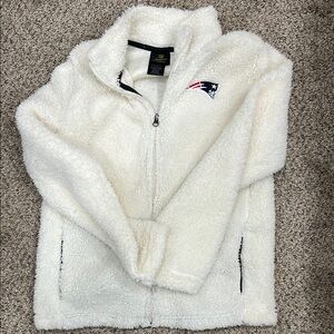 3/$20 SALE  | Patriots Sherpa Zip-Up Jacket